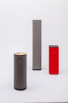 Akustikelement Absorbersäule Tower Cylinder Höhe 1m mit Zusatzfunktionen