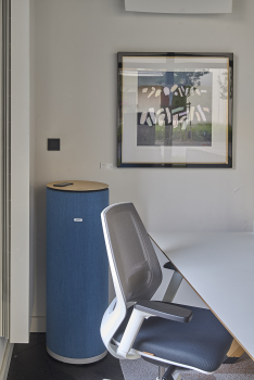 Akustikelement Absorbersäule Tower Cylinder Höhe 1m mit Zusatzfunktionen