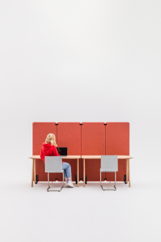 Akustikelement Raumteiler Duo Stellpaneel