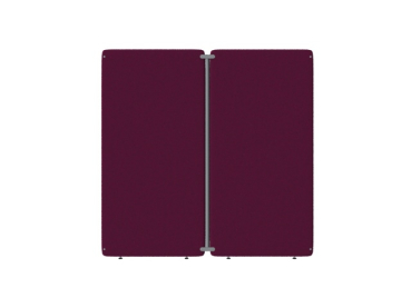 Linear-Verbinder mit Rohr für Duo-Stellwand