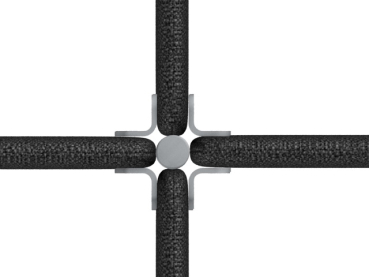 Kreuz-Verbinder für Wall-Stellwände