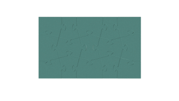 Akustikelement Wandabsorber Puzzle Mittelteil