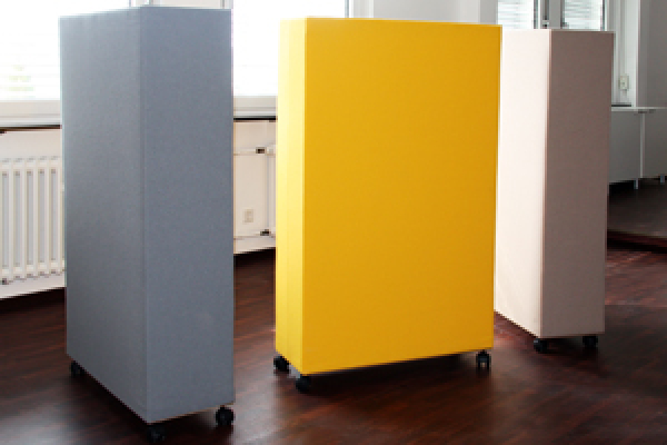 Akustikelement Absorbersäule AGORAcuboid Rollender Quader