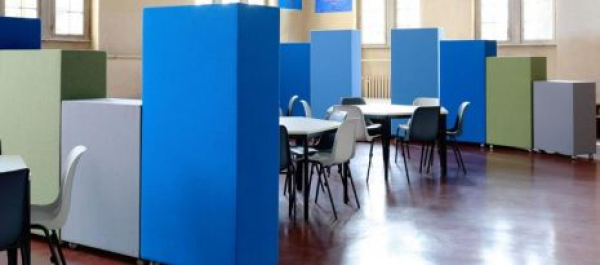 Akustikelement Absorbersäule AGORAcuboid Rollender Quader