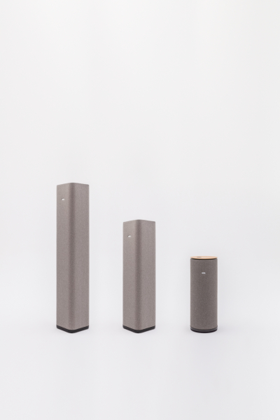 Akustikelement Absorbersäule Tower Cube Höhe 1m mit Zusatzfunktionen