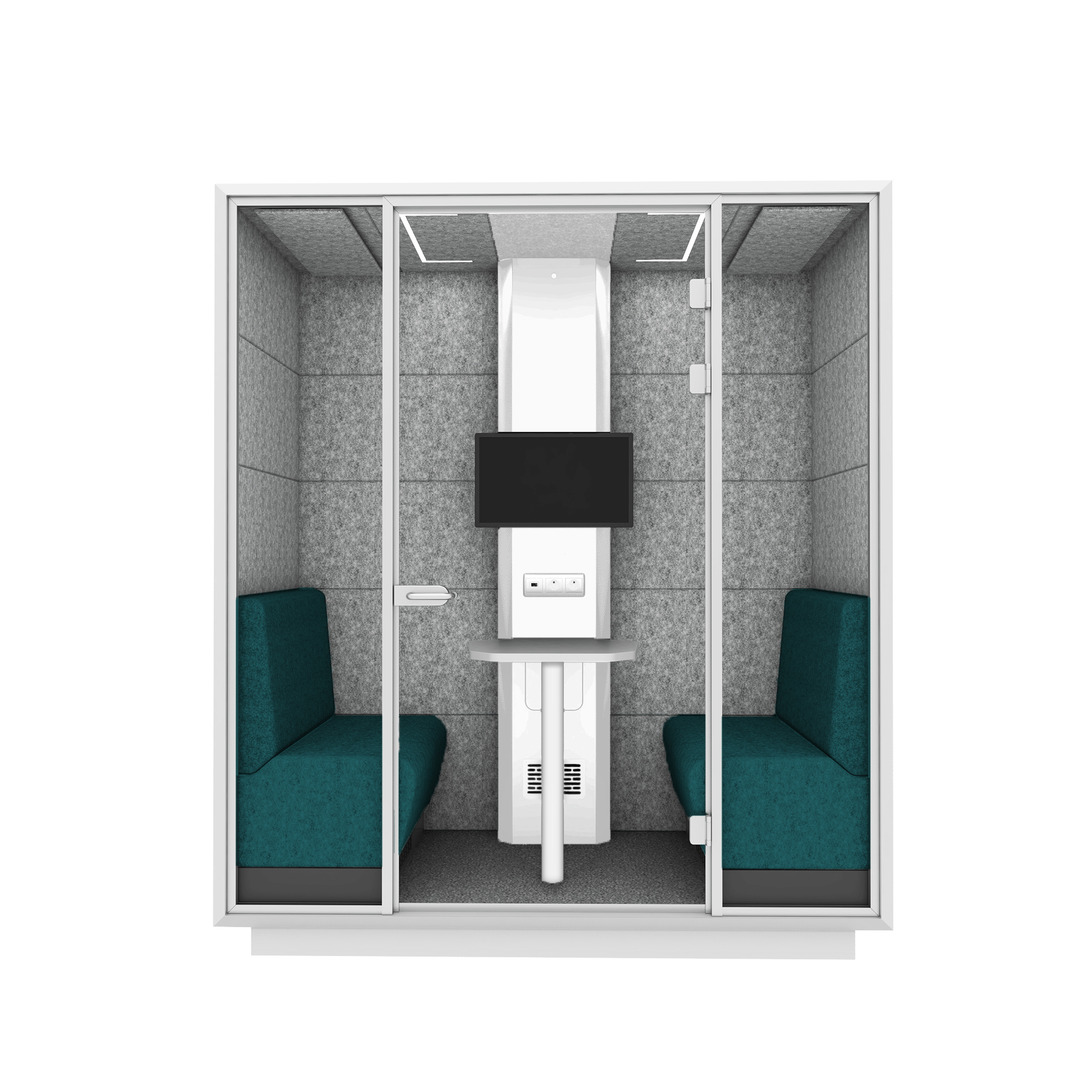 Besprechungs Cube 2 Personen (Geschlossen)