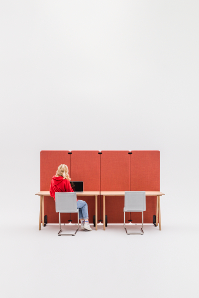 Akustikelement Raumteiler Duo Stellpaneel