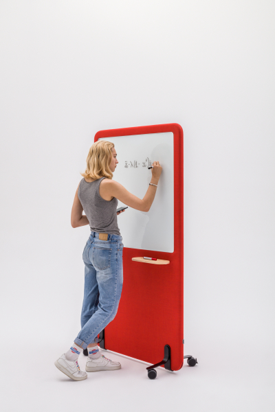 Akustikelement Raumteiler Wall mit Schreibtafel