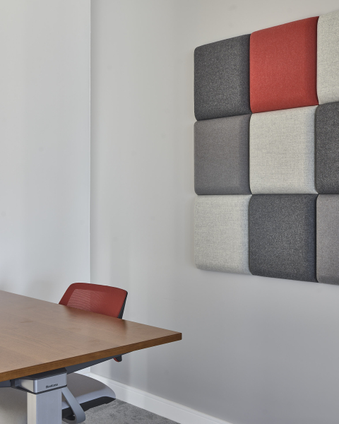 Akustikelement Wandabsorber Blocks Rechteckig