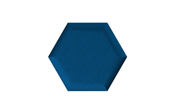 Akustikelement Wandabsorber Blocks Sechseckig