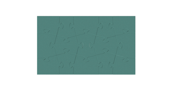 Akustikelement Wandabsorber Puzzle Mittelteil