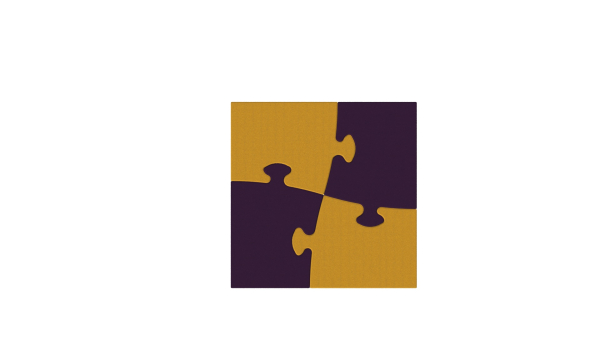 Akustikelement Wandabsorber Puzzle Mittelteil