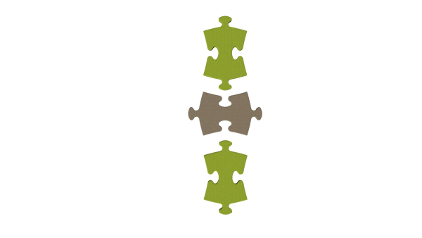 Akustikelement Wandabsorber Puzzle Mittelteil